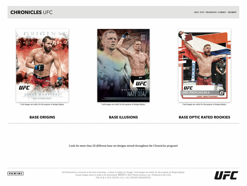 2021 Panini Chronicles UFC Hobby