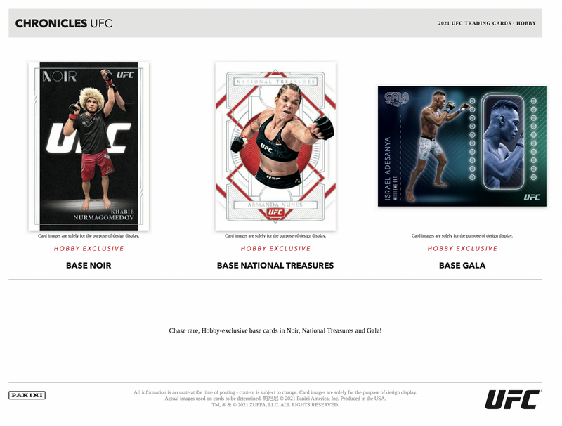 2021 Panini Chronicles UFC Hobby