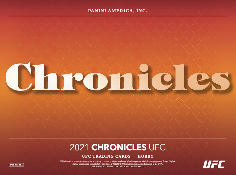 2021 Panini Chronicles UFC Hobby