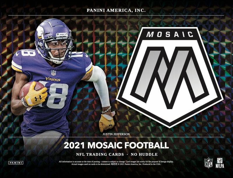 2021 Panini Mosaic No Huddle Football Hobby Box