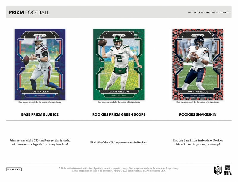 2021 Panini Prizm Football Hobby Box