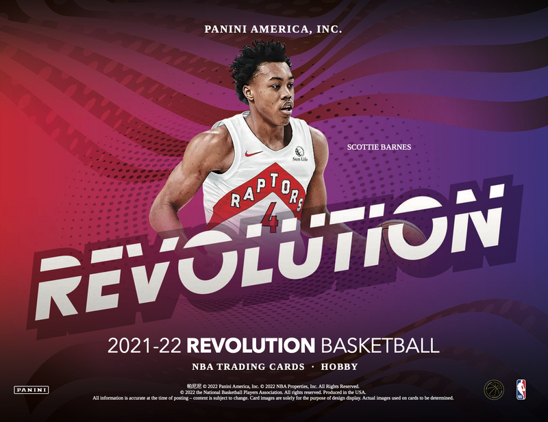 2021/22 Panini Revolution Basketball Hobby Box