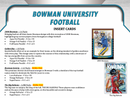 2022 Bowman Chrome University Football Hobby
