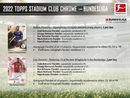 2021/22 Topps Bundesliga Stadium Club Chrome Soccer Hobby Box