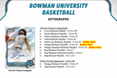 2021/22 Bowman Chrome University Basketball Hobby Box