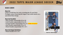 2022 Topps Major League Soccer (MLS) Hobby Box