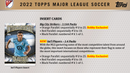 2022 Topps Major League Soccer (MLS) Hobby Box
