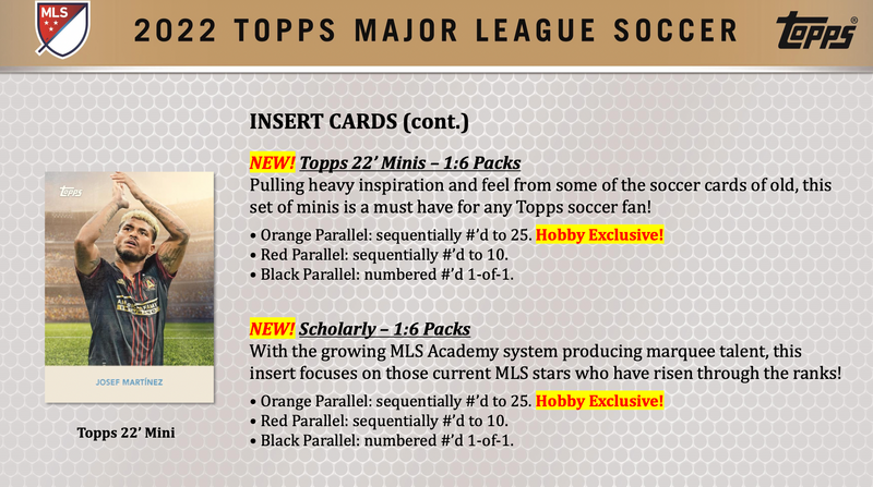 2022 Topps Major League Soccer (MLS) Hobby Box