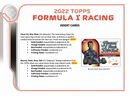 2022 Topps Formula 1 F1 Flagship Racing Hobby Box