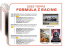 2022 Topps Formula 1 F1 Flagship Racing Hobby Box