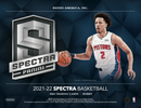2021/22 Panini Spectra Basketball Hobby Box