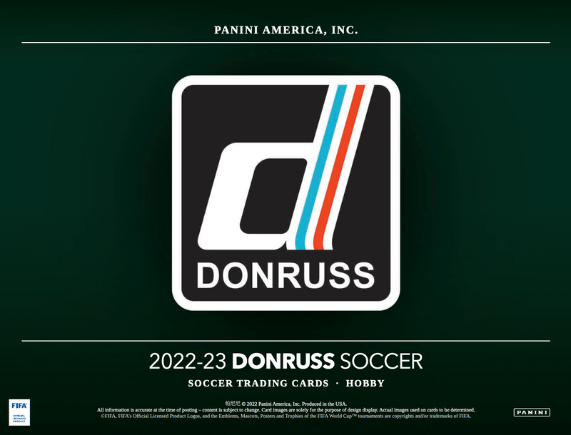 2022/23 Panini Donruss Soccer Hobby Box