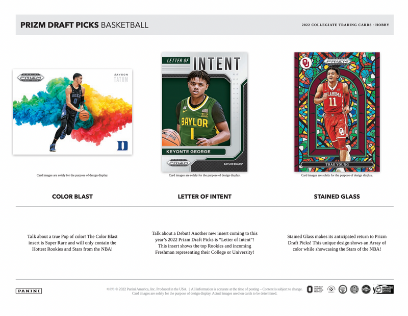 2022/23 Panini Prizm Draft Picks Collegiate Basketball Hobby Box