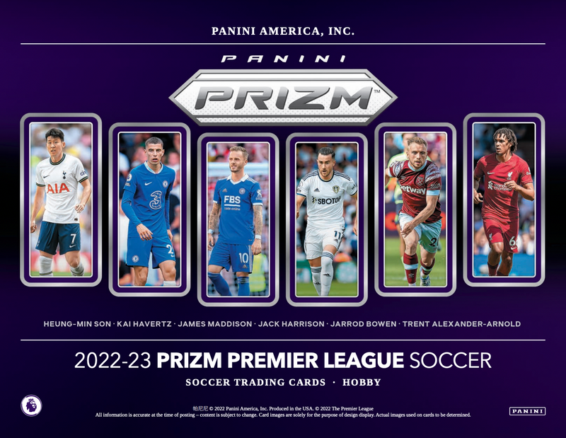 2022/23 Panini Prizm English Premier League Soccer Hobby Box