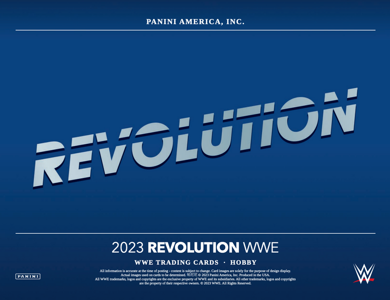 2023 Panini Revolution WWE Hobby Box