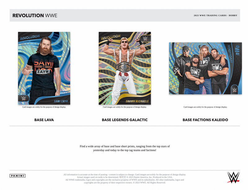2023 Panini Revolution WWE Hobby Box