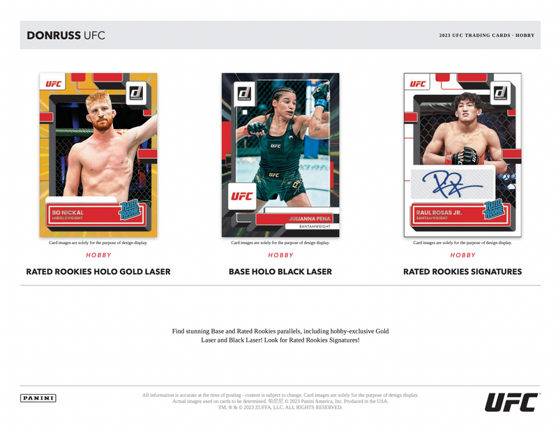 2023 Panini Donruss UFC Hobby Box