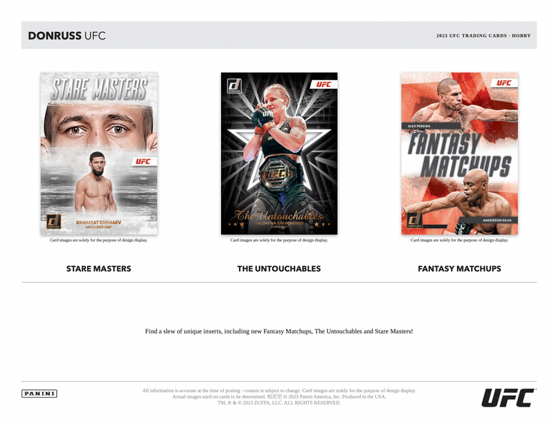 2023 Panini Donruss UFC Hobby Box