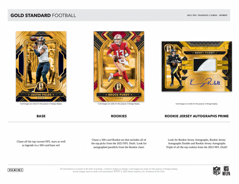 2023 Panini Gold Standard Football Hobby Box