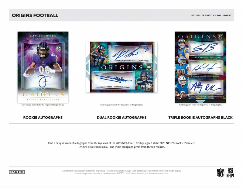 2023 Panini Origins Football Hobby Box