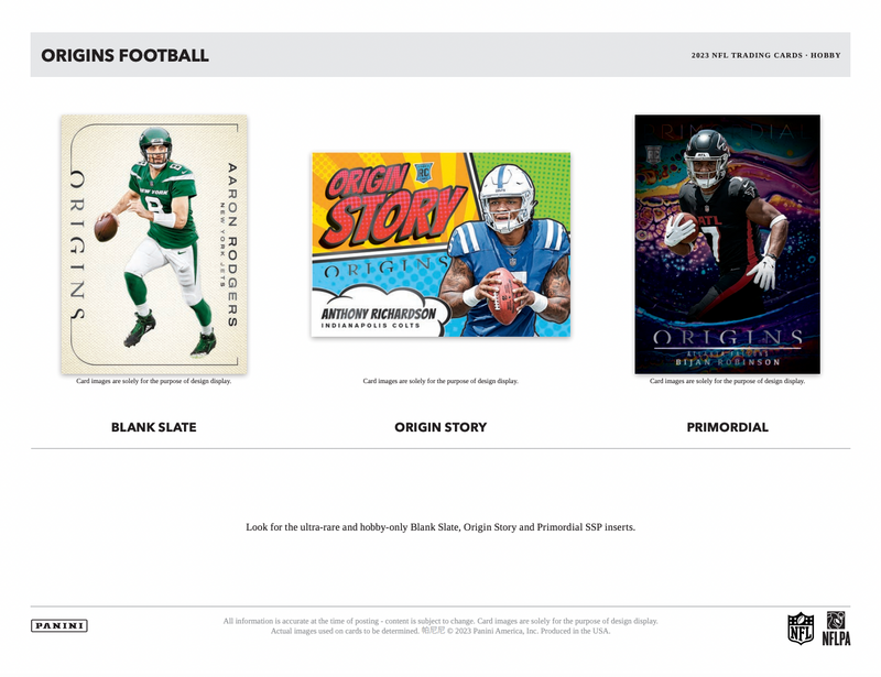 2023 Panini Origins Football Hobby Box