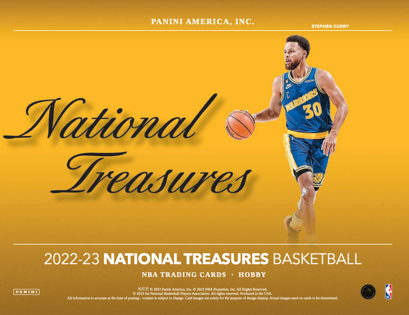 2022/23 Panini National Treasures Basketball Hobby Box
