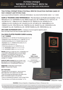 2023/24 Futera World Football (Soccer) Unique Hobby Box