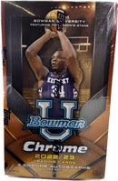 2022/23 Bowman University Chrome Basketball Hobby Box